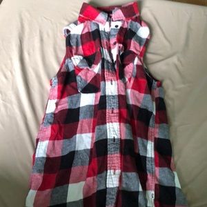 Plaid tank